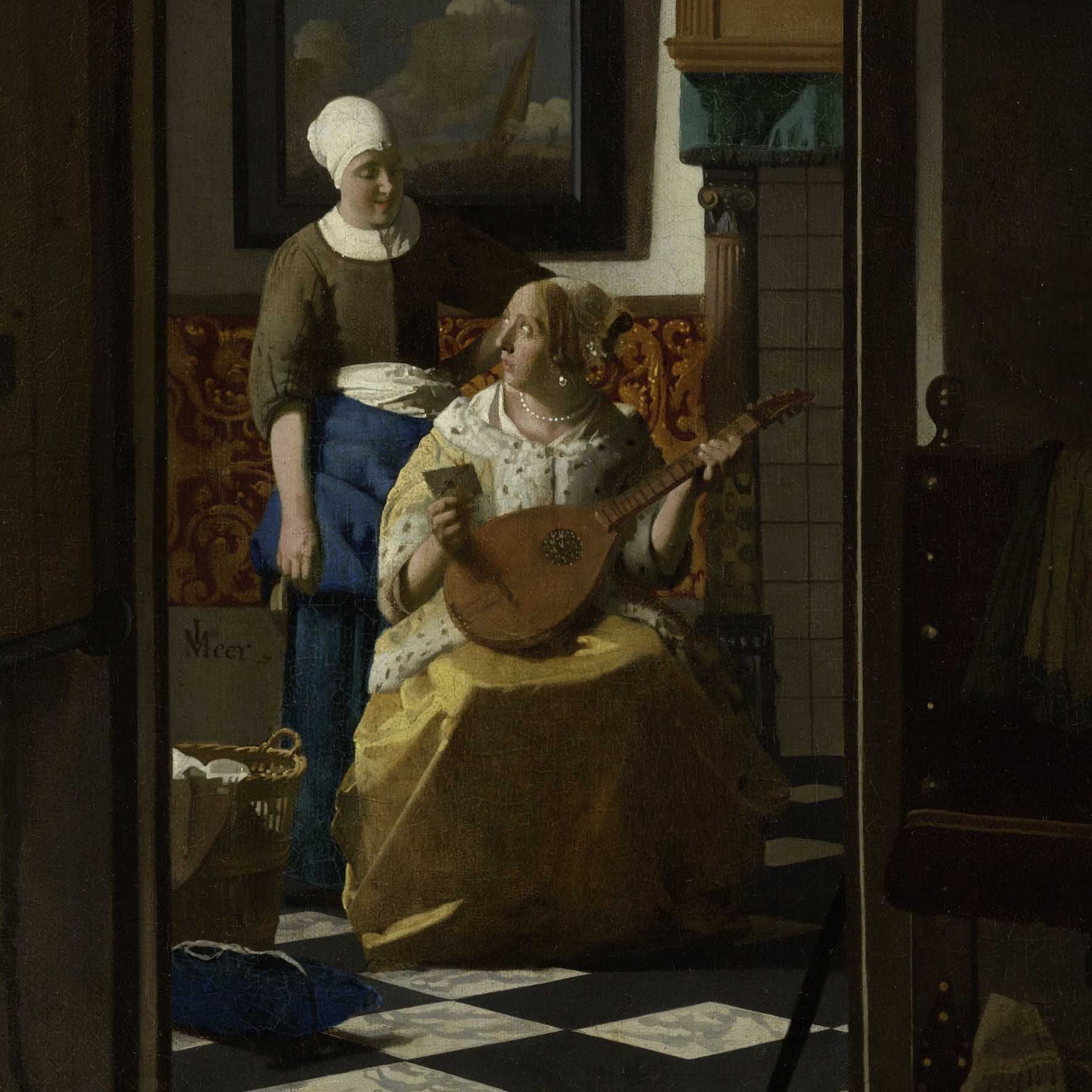 The love letter by Vermeer