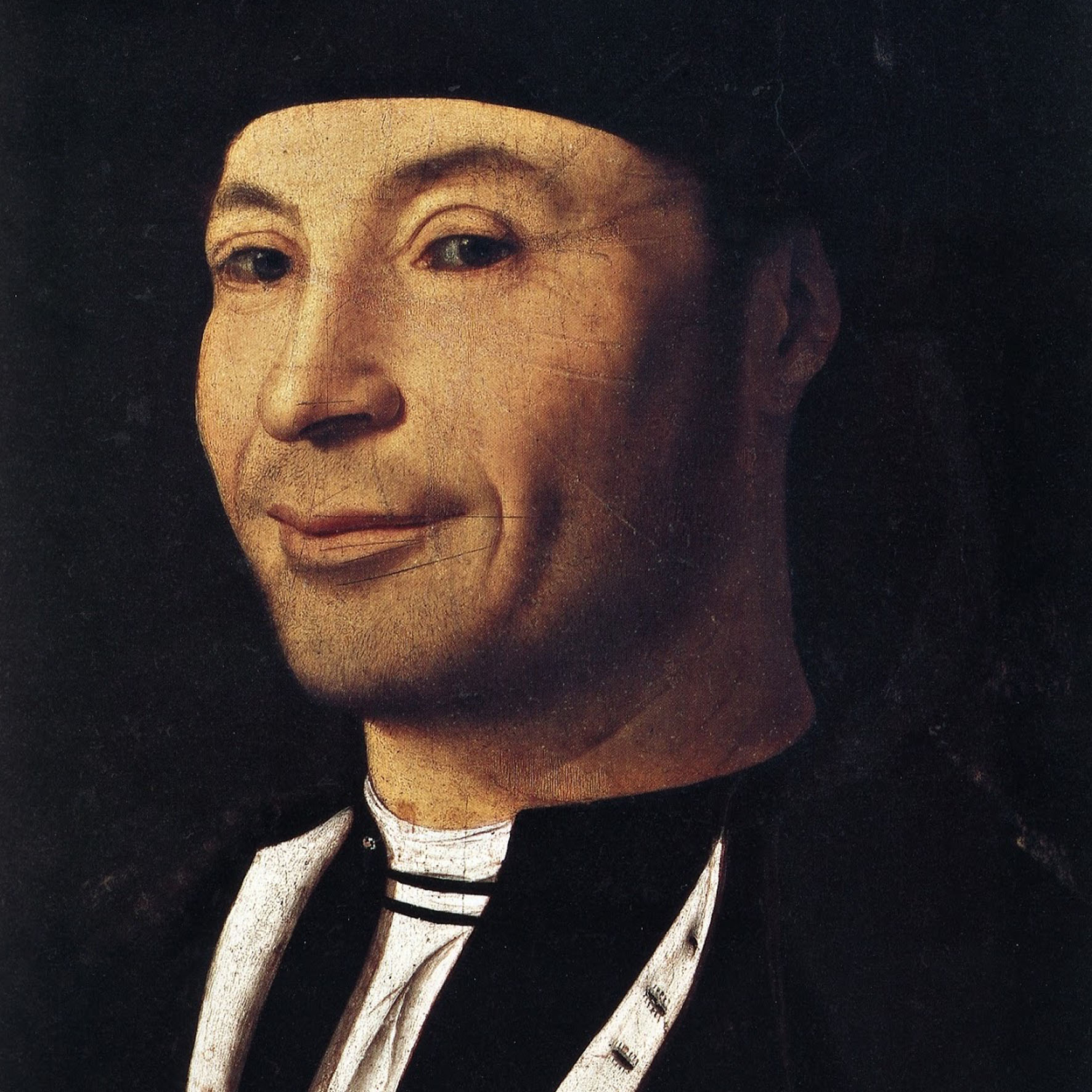 Two portraits by Antonello da Messina